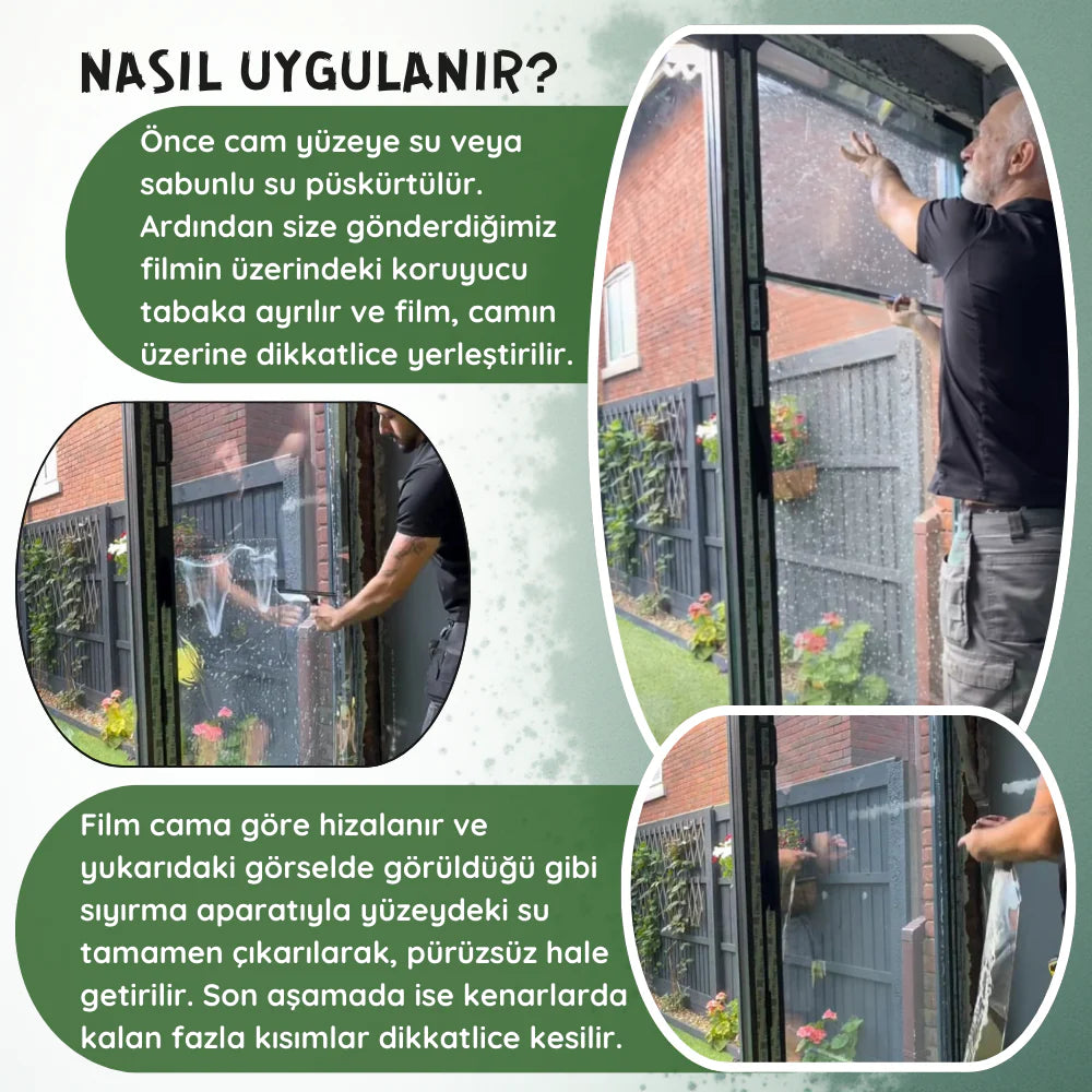 Arven Home® Aynalı Cam Filmi